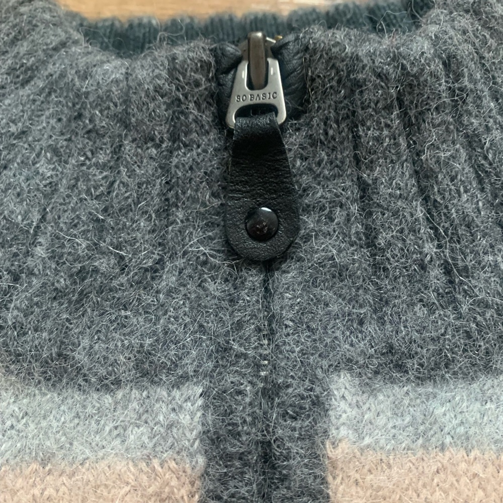 🦙Alpaca Wool🦙WALIKI Cardigan Full Zipper & Lined Gorgeous Colorway  Pockets too! - Picture 8 of 16